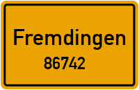 86742 Fremdingen