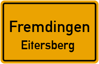 Straßenverzeichnis Fremdingen Eitersberg