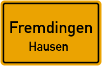 Forsthausstraße in FremdingenHausen