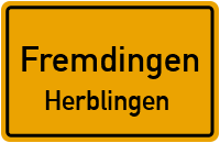 Drei-Kreuz-Straße in FremdingenHerblingen