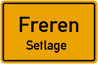Setlager Straße in FrerenSetlage