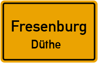 Hohlweg in FresenburgDüthe