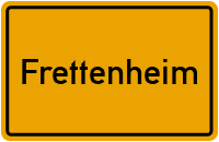 City Sign Frettenheim