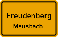 Straßenverzeichnis Freudenberg Mausbach