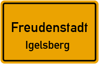 Hauptstraße in FreudenstadtIgelsberg