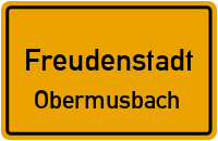 B 294 in FreudenstadtObermusbach