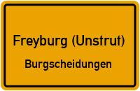 Auenweg in Freyburg (Unstrut)Burgscheidungen