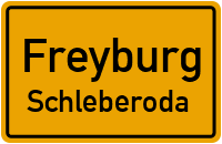 Siedlung Schleberoda in FreyburgSchleberoda