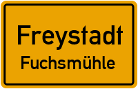 Fuchsmühle in 92342 Freystadt (Fuchsmühle)