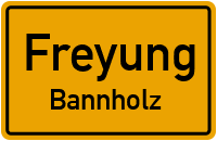 Straßen in Freyung Bannholz