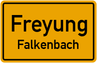 Straßen in Freyung Falkenbach