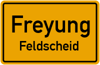 Straßenverzeichnis Freyung Feldscheid