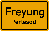 Oberndorfer Straße in FreyungPerlesöd