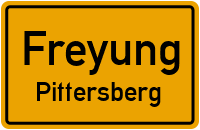 Straßen in Freyung Pittersberg