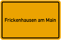 Wo liegt Frickenhausen am Main?