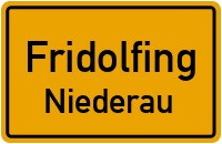 Straßenverzeichnis Fridolfing Niederau