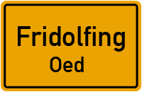 Straßenverzeichnis Fridolfing Oed