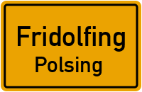 Straßenverzeichnis Fridolfing Polsing