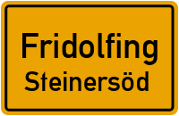 Straßenverzeichnis Fridolfing Steinersöd