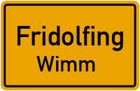Wimm in FridolfingWimm