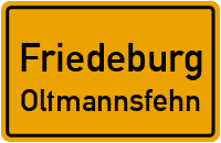 Mühlenbergweg in FriedeburgOltmannsfehn