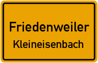 Kleineisenbachstraße in FriedenweilerKleineisenbach