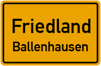 Rhienstraße in 37133 Friedland (Ballenhausen)