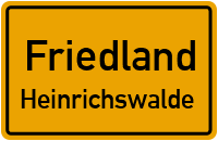 Heinrichswalde in FriedlandHeinrichswalde