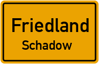 Pieskower Straße in FriedlandSchadow