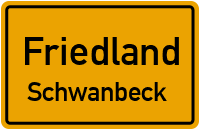 Friedländer Straße in FriedlandSchwanbeck