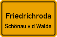 Engelsbacher Str. in FriedrichrodaSchönau v d Walde