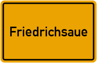 Friedrichsaue Branchenbuch
