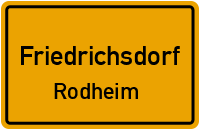 Straßenverzeichnis Friedrichsdorf Rodheim