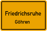 Am Sportplatz in FriedrichsruheGöhren