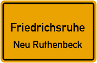 Am Hünengrab in FriedrichsruheNeu Ruthenbeck