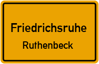 Schmiedestraße in FriedrichsruheRuthenbeck
