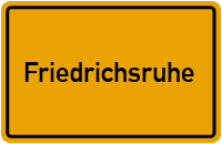 Friedrichsruhe in Mecklenburg-Vorpommern
