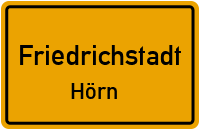 Eiderstedter Straße in FriedrichstadtHörn