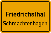 Straßen in Friedrichsthal Schmachtenhagen