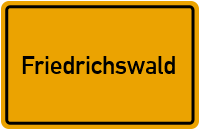 Friedrichswald in Niedersachsen