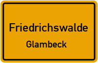 Wolletzer Weg in FriedrichswaldeGlambeck