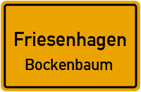 Straßen in Friesenhagen Bockenbaum