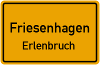 Straßen in Friesenhagen Erlenbruch
