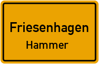 Straßen in Friesenhagen Hammer