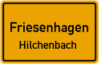 Straßenverzeichnis Friesenhagen Hilchenbach