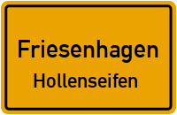 Straßenverzeichnis Friesenhagen Hollenseifen