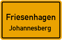 Straßenverzeichnis Friesenhagen Johannesberg