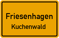 Straßen in Friesenhagen Kuchenwald