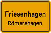 Zollstraße in FriesenhagenRömershagen