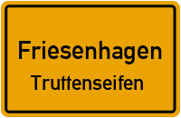 Straßenverzeichnis Friesenhagen Truttenseifen